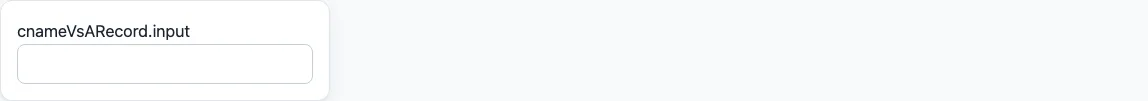 Cname vs a record example