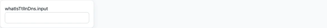 What is ttl in dns example